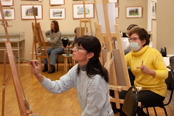 Мастер-класс по живописи «Символ года»