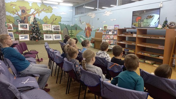 Литературный кинозал «Зимний мультипарад»