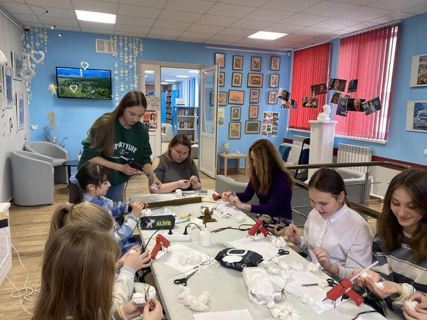 Мастер-класс «Рождественский ангел»