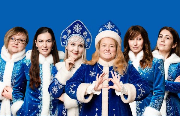 Stand-up женский новогодний