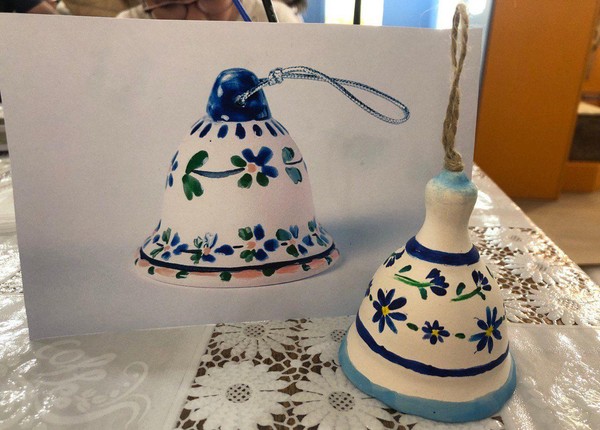 Мастер-класс «Колокольчик расписной»