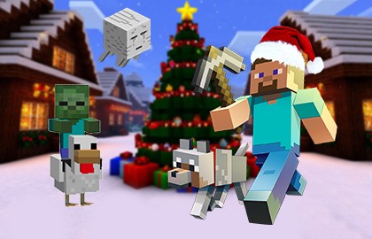 Minecraft шоу. Новогодний выпуск