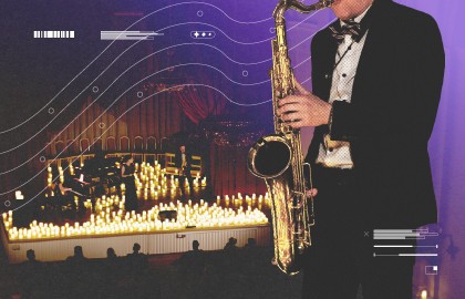 Джаз в свете свечей