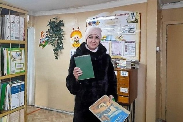 Акция «Первая читательская пятерка Нового года»