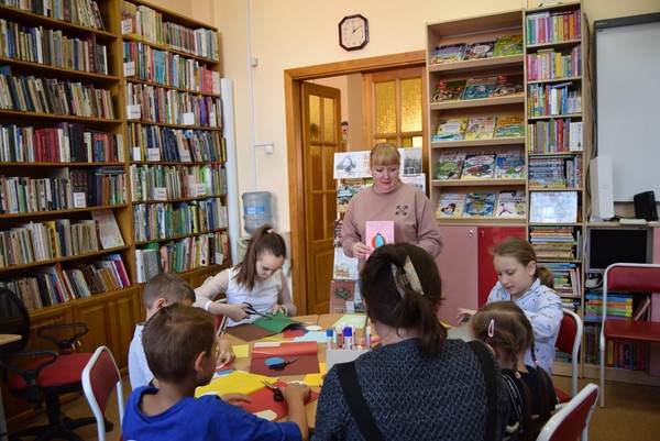 Семейный мастер-класс «Открытка «Новогодний шар»