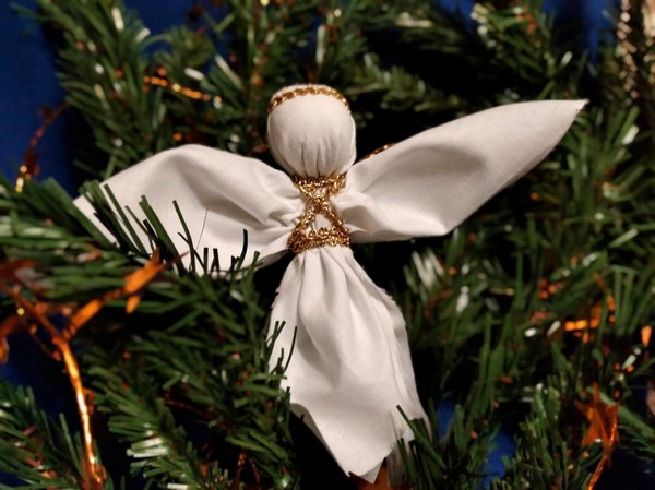 Мастер-класс «Рождественский ангелочек»