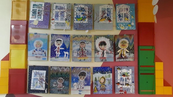 Морозное окно