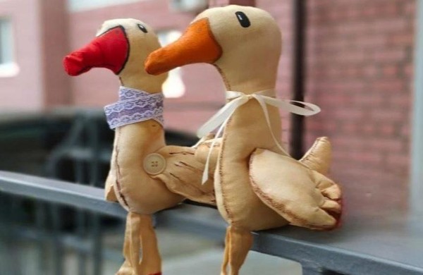 Мастер-класс «Кофейный гусь»