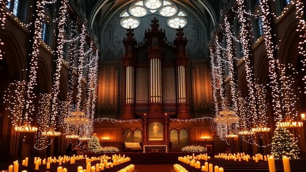 Органное Рождество при свечах