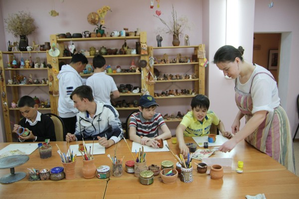 Мастер-класс по гончарному делу на новогоднюю тематику