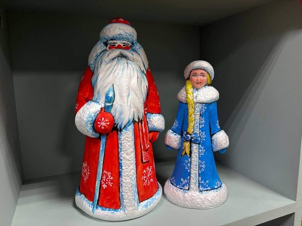 Мастер-класс «Одень Деда Мороза»