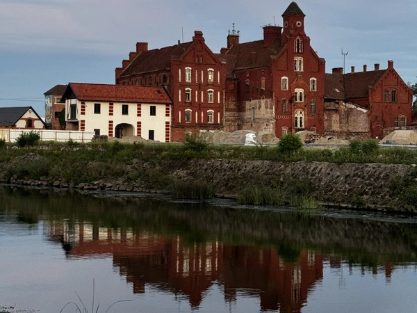 Замок Тапиау + современный Зеленоградск: контраст эпох