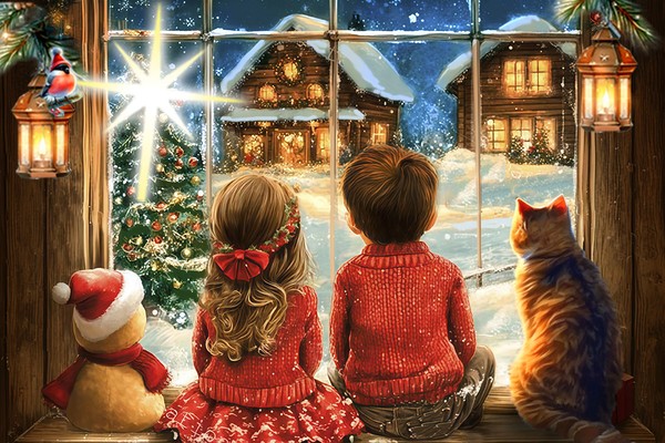 Рождественская сказка в Каминном зале XIX века