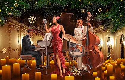 Рождественский джаз при свечах. Концерт с экскурсией по дворцу