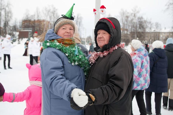 Рождественские гуляния в Парке Победы