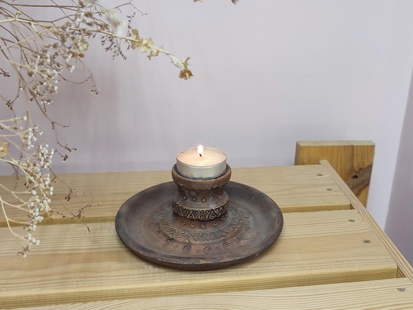 Мастер-класс по гончарному делу «Подсвечник»