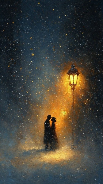 7.01 в 11.00 Новогодний мастер-класс "Зимний вечер", масло.