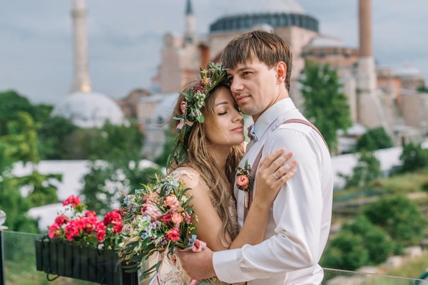 Два влюбленных сердца в Стамбуле