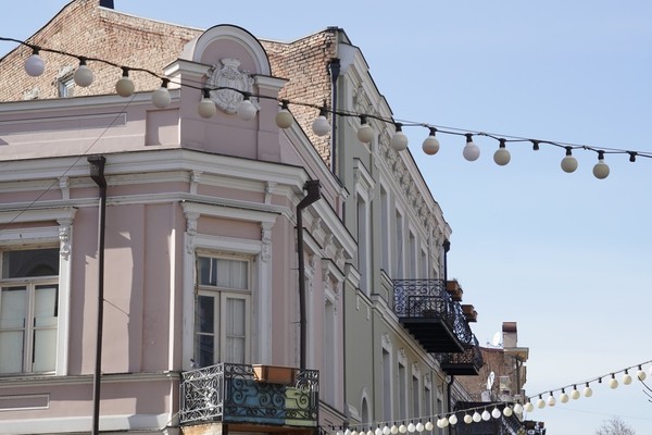 Европейская красота района Чугурети