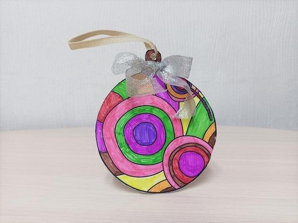 Мастер-класс «Елочный шар»