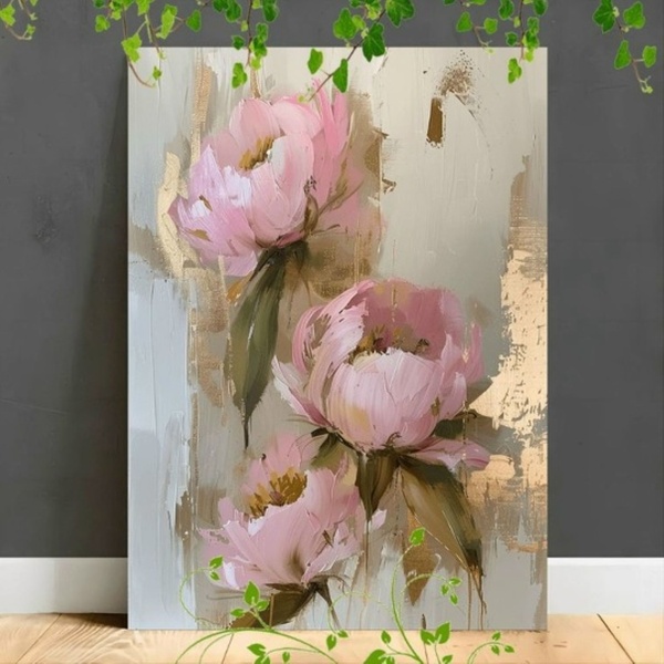 8.01 в 15.00 Новогодний мастер-класс по интерьерным картинам "Цветы".