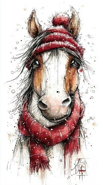 8.01 в 12.00 Новогодний мастер-класс "Новый год", акварельный скетчинг.