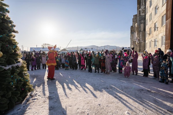 Детская развлекательно-игровая программа, пресвященная новому году