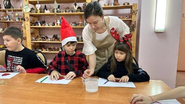 Мастер-класс по лепке из глины «Снегурочка»