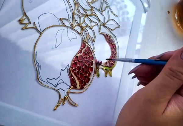 Мастер-класс «Витражное стекло России»