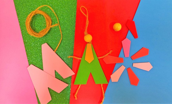 Мастер-класс «Весёлый человечек»