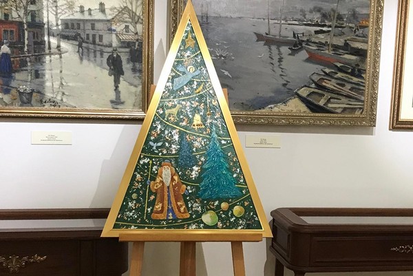 История экспоната «Поэтическая ёлка Бунина»