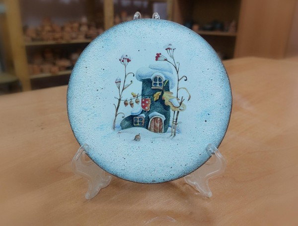 Мастер-класс по декупажу «Зимняя сказка»