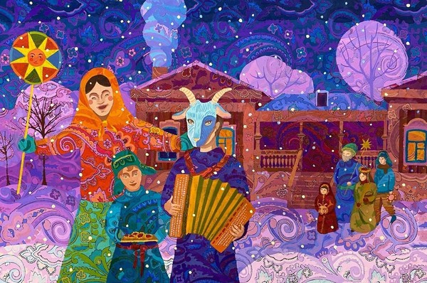 Выставка работ «Колядки»