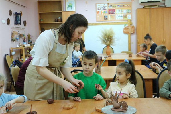 Мастер-класс по лепке из полимерной глины «Рождественский Ангел»