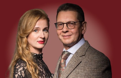 Сергей и Светлана Полянские. Осень, прозрачное утро...