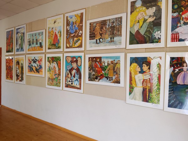 Экскурсия по выставке «Галерея литературных историй»