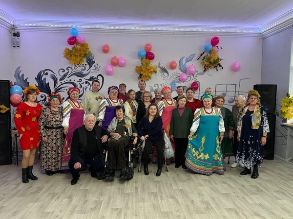 «Золота осень–возраст золотой», встреча участников клуба «Вдохновение»