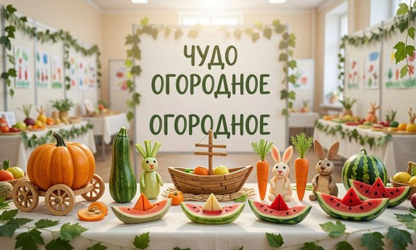 Выставка подделок «Чудо огородное»