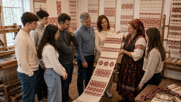 Творческая встреча «Узоры памяти» – Рушник и его узоры