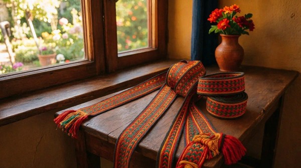Мастер‑класс «Тканый пояс: древнее ремесло ткачества на дощечках»