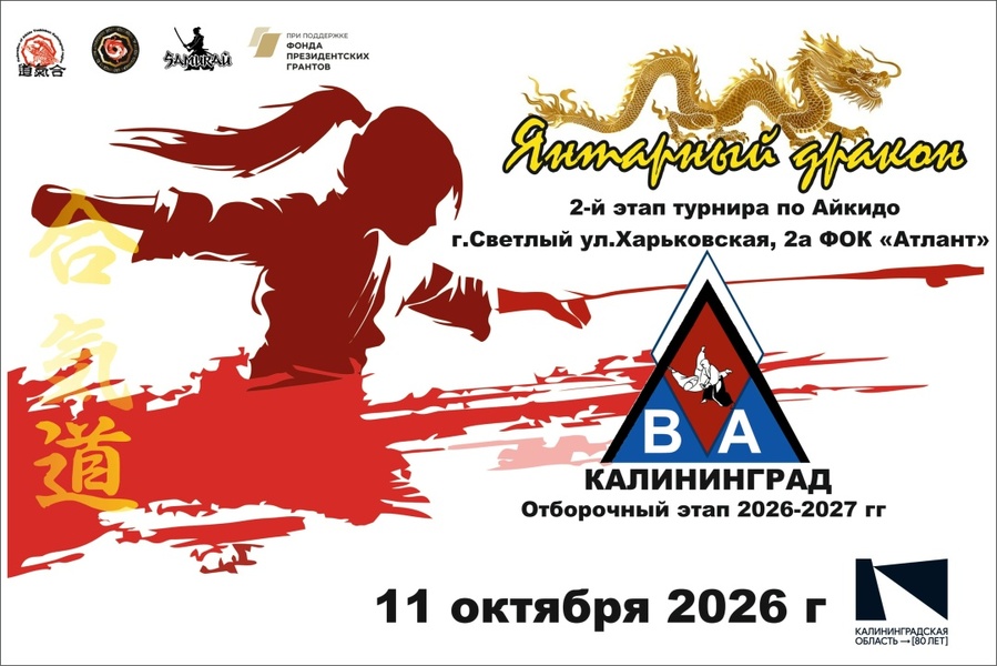 Второй этап турнира «Янтарный дракон»