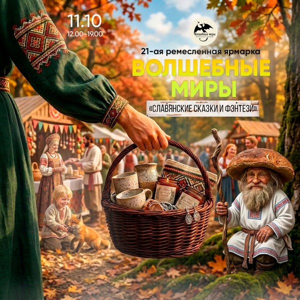 Ремесленная ярмарка "Волшебные миры"