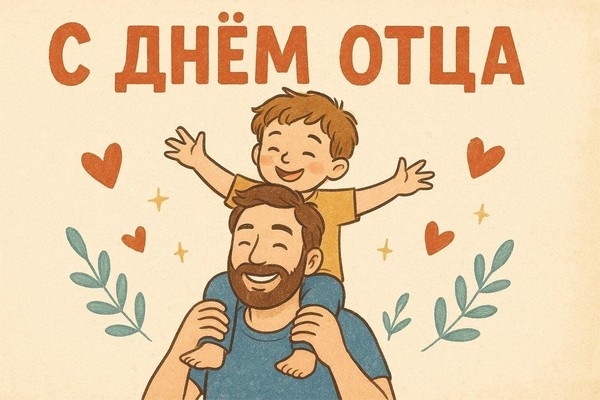 Онлайн-выставка рисунков ко «Дню отца»