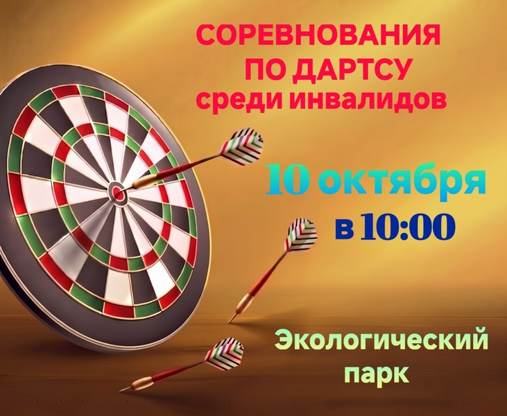 Соревнования по дартсу среди инвалидов