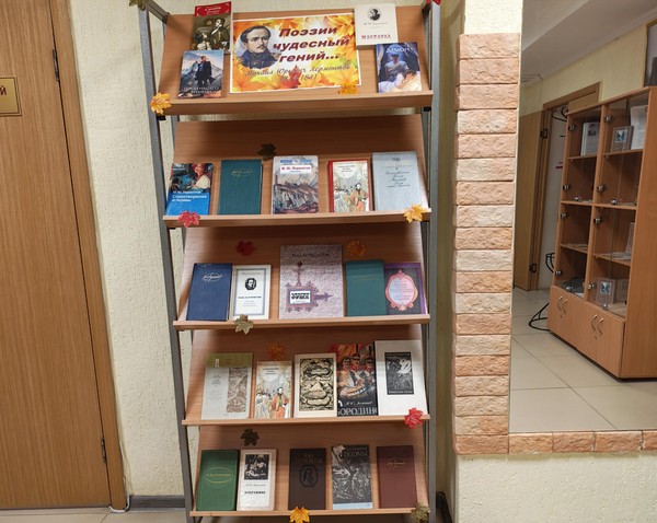 Книжно-иллюстративная экспозиция «Поэзии чудесный гений…»