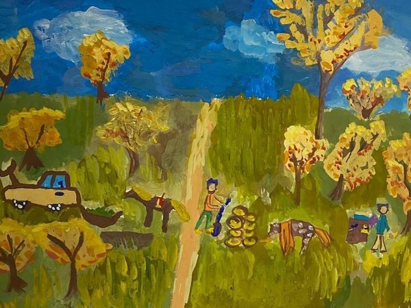 Выставка детских рисунков «Осенний листопад»