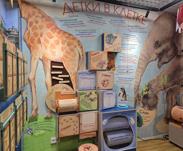 Интерактивное занятие «Детки в клетке»