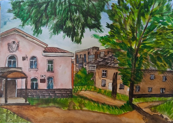 Мини выставка «Пленэрные каникулы»