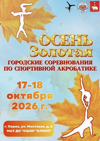 Городские соревнования по спортивной акробатике
