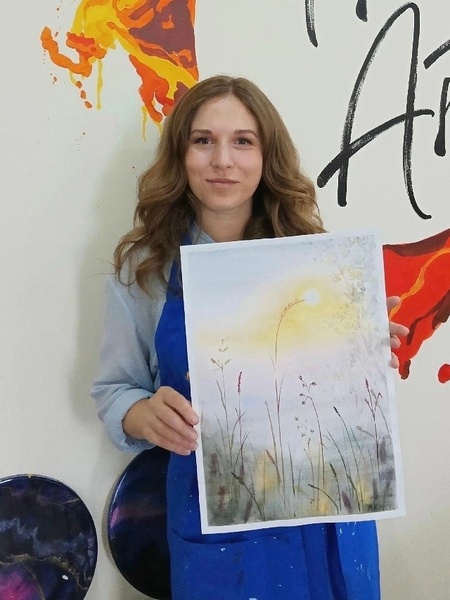 Мастер-класс по акварели «Закаты и рассветы»